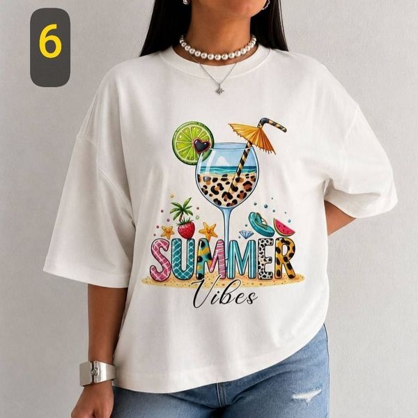 تی شرت نخ پنبه summer