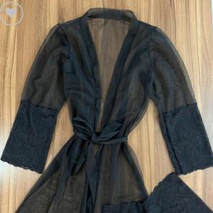 لباسخواب حریر زنانه همراه شورت جنیفری