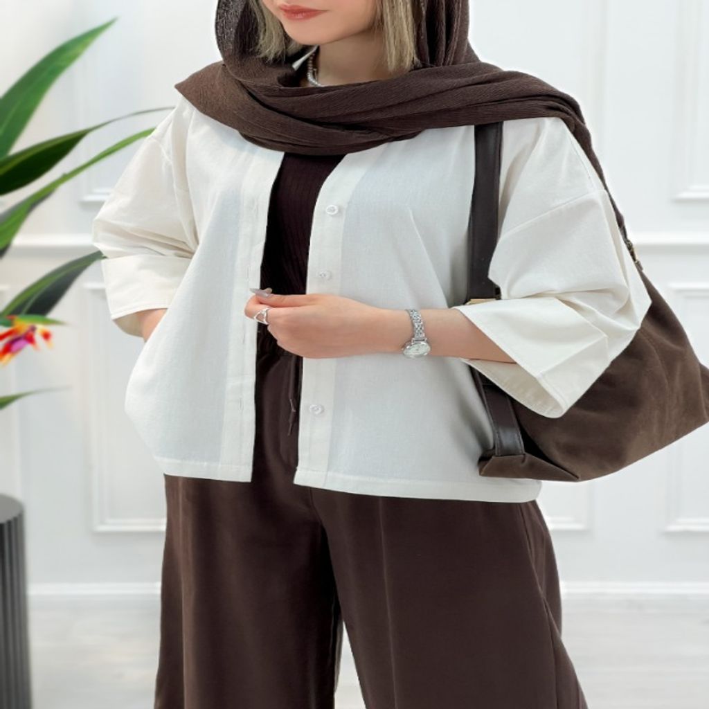 خرید اینترنتی قیمت شومیز همتا - استخوانی