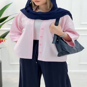 شومیز مانتو همتا - صورتی