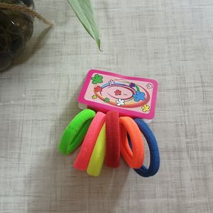 کش مو رنگی 6 تایی