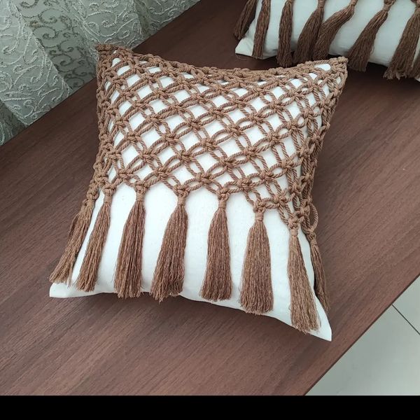 کاورکوسن مکرومه مدل شهرزاد