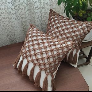 کاورکوسن مکرومه مدل شهرزاد
