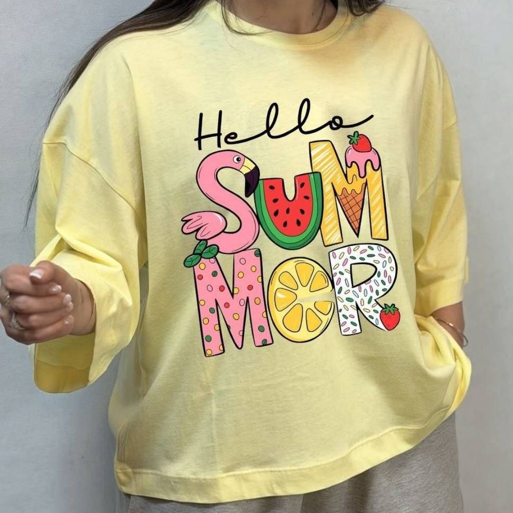 خرید اینترنتی تیشرت summer نخ پنبه
