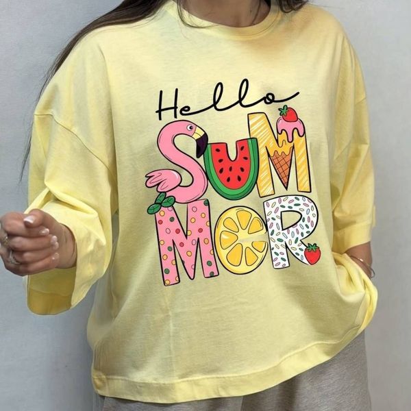 تیشرت summer نخ پنبه