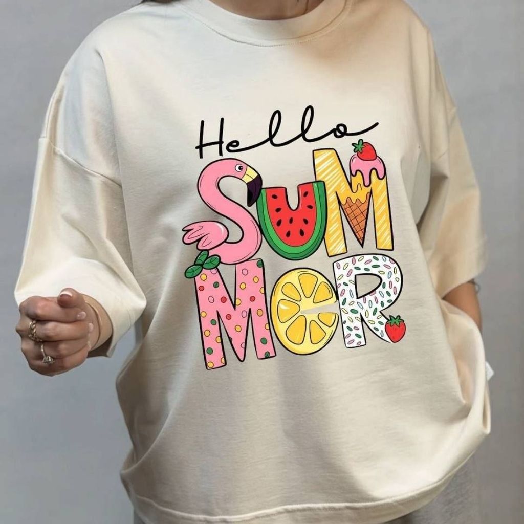 خرید آنلاین تیشرت summer نخ پنبه