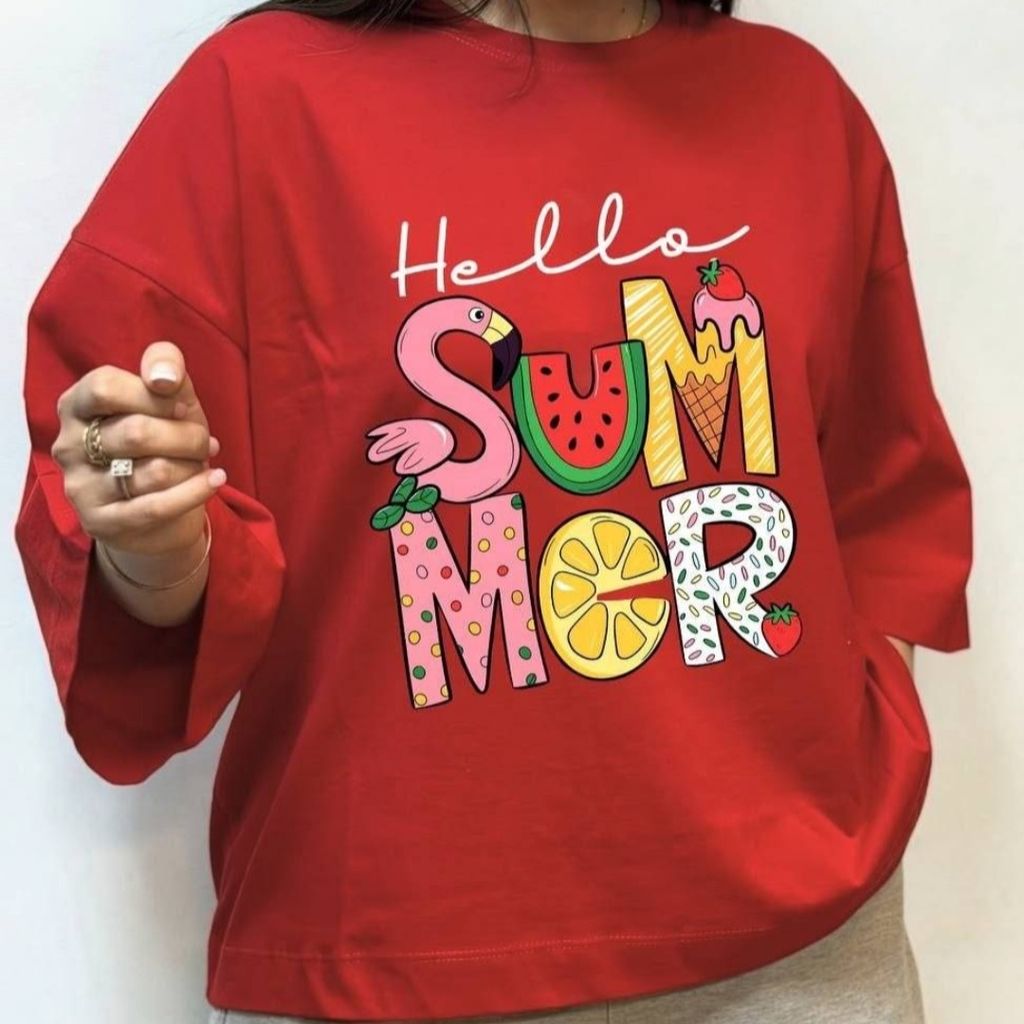 قیمت ارزان تیشرت summer نخ پنبه