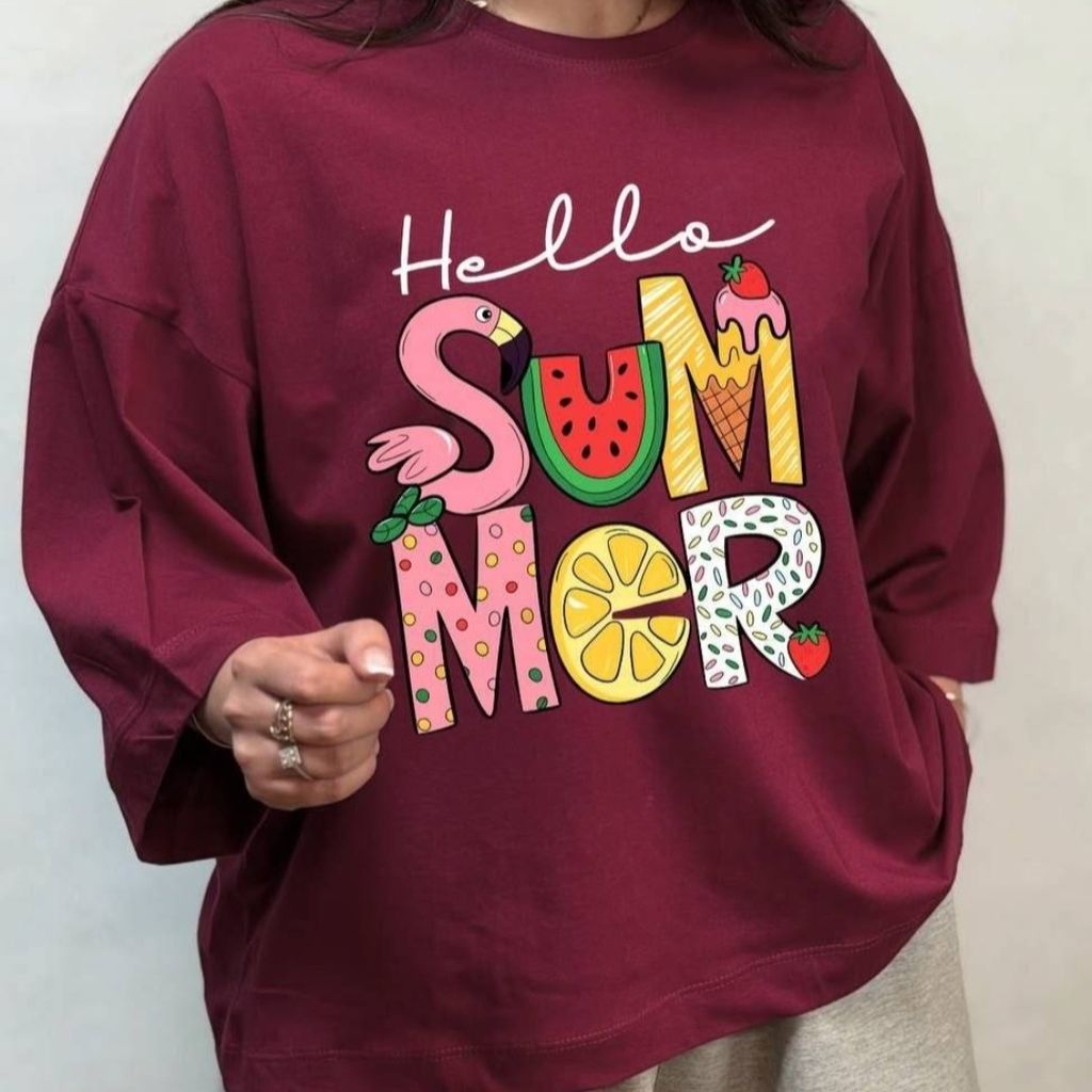 مشخصات تیشرت summer نخ پنبه