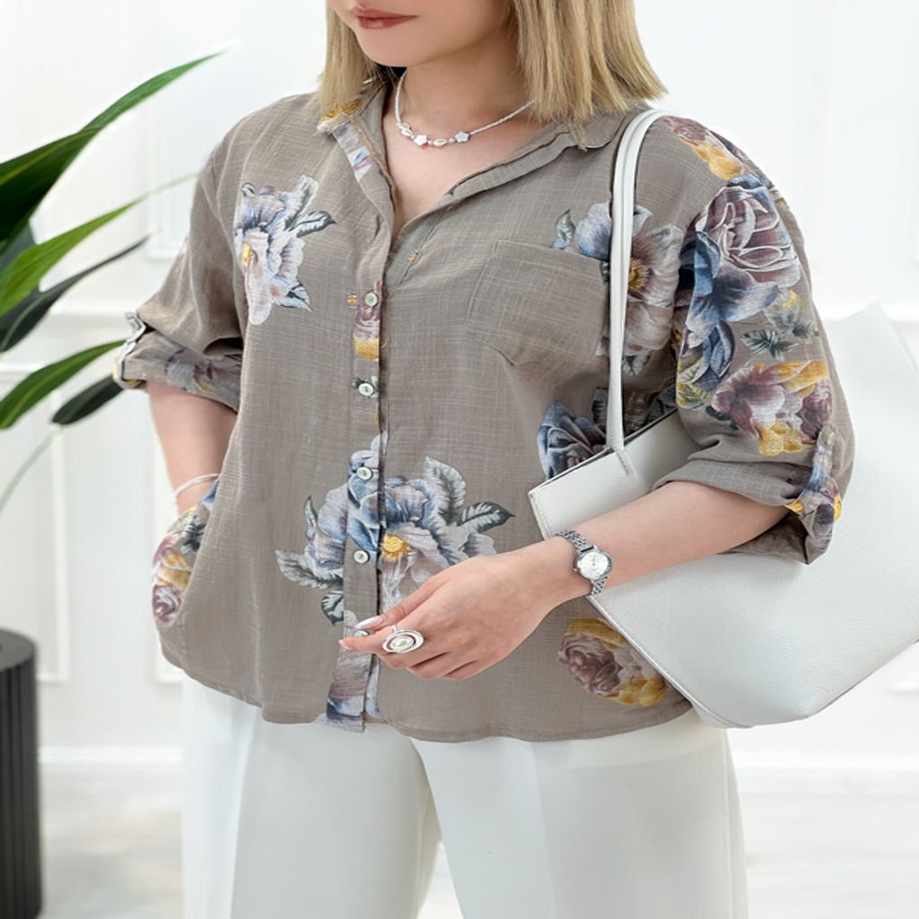 خرید اینترنتی قیمت شومیز مانتویی نیکی