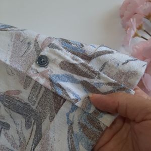 خرید اینترنتی قیمت شومیز زنانه آبرنگی فری سایز از 38 تا46 کد1