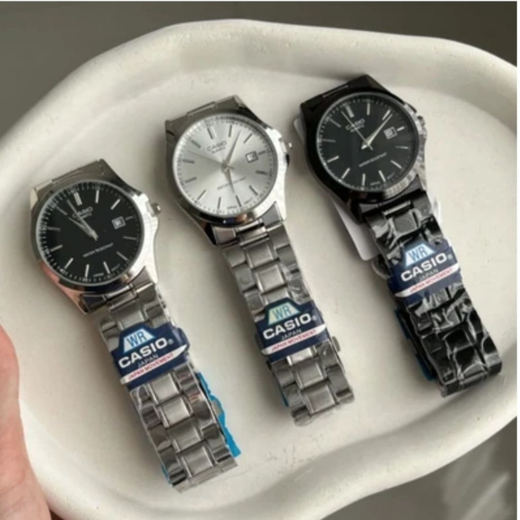 قیمت ارزان ساعت بند استیل CASIO | ساعت کاسیو تاریخ شمار