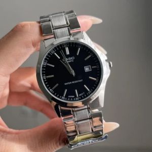 ساعت مچی بند استیل CASIO | ساعت کاسیو تاریخ شمار