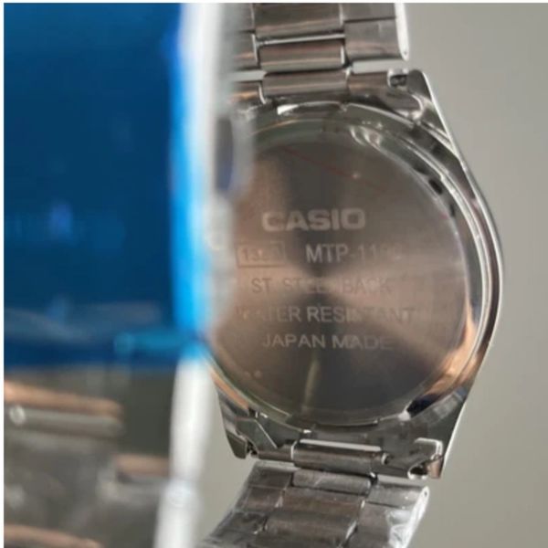 ساعت مچی بند استیل CASIO | ساعت کاسیو تاریخ شمار