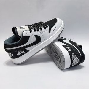 خرید اینترنتی کتانی ترند نایک جردن وان استاسی درجه یک Nike Jordan Stussy