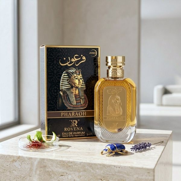 عطر ادکلن مردانه فرعون طلایی روونا فرانسه اسانس فرانسوی حجم 100 میل
