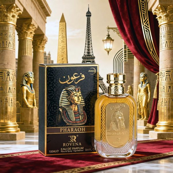 عطر ادکلن مردانه فرعون طلایی روونا فرانسه اسانس فرانسوی حجم 100 میل