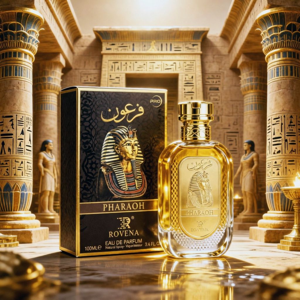 قیمت ارزان عطر ادکلن مردانه فرعون طلایی روونا فرانسه اسانس فرانسوی حجم 100 میل
