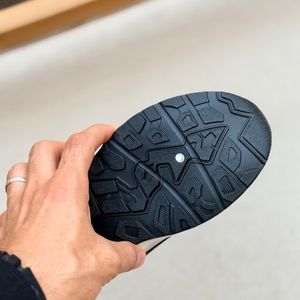 خرید اینترنتی قیمت کتونی بچگانه طرح نایک v2k چسبی از K-Z کد 5050302