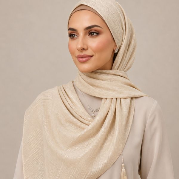روسری نخی درختی زنانه و دخترانه ساده
