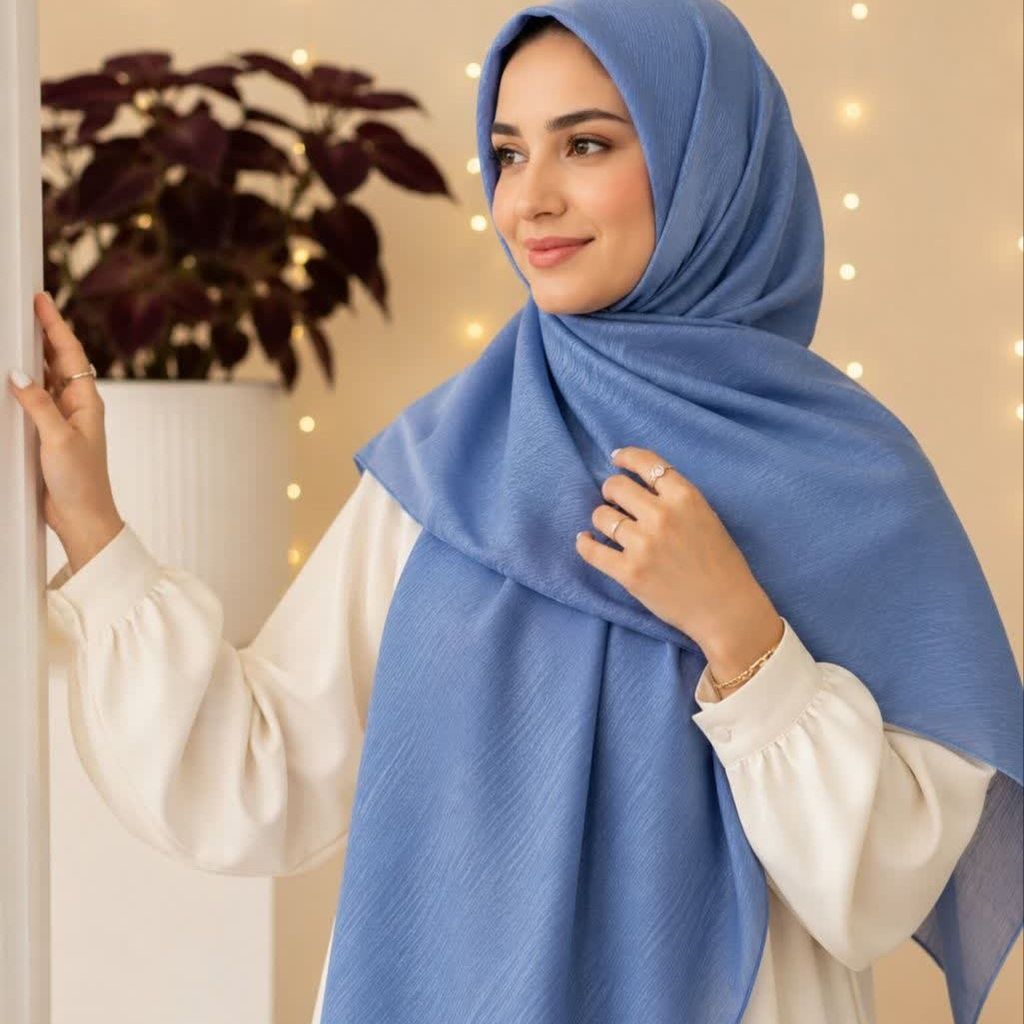قیمت روسری نخی درختی زنانه و دخترانه ساده