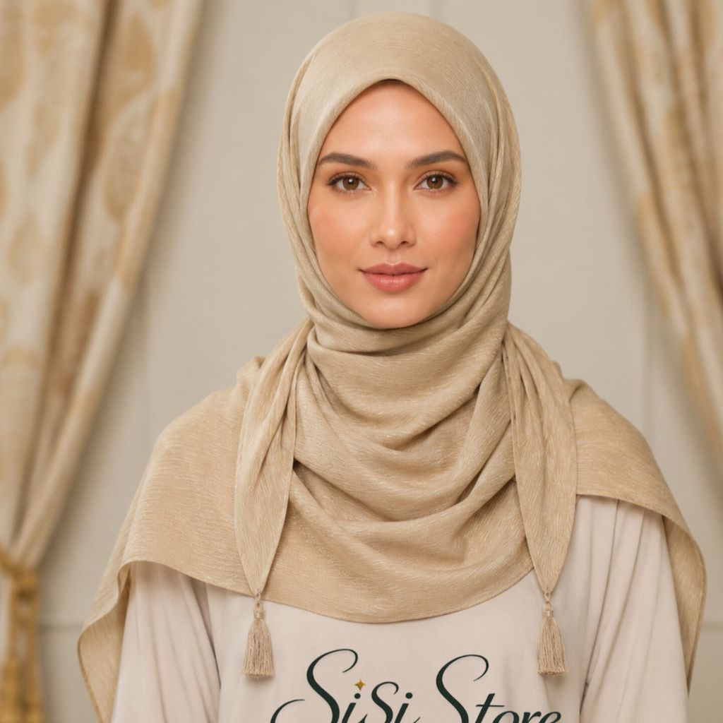 مشخصات روسری نخی درختی زنانه و دخترانه ساده