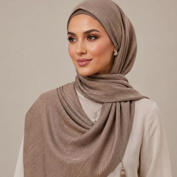 روسری نخی درختی زنانه و دخترانه ساده