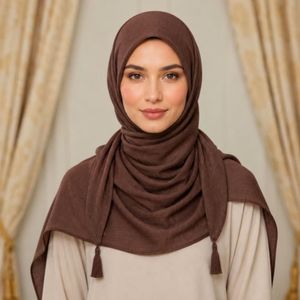خرید آنلاین روسری نخی درختی زنانه و دخترانه ساده
