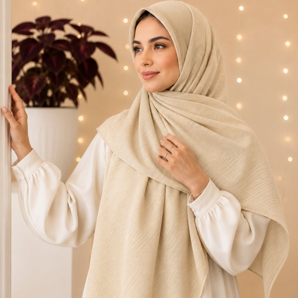 خرید انلاین روسری نخی درختی زنانه و دخترانه ساده