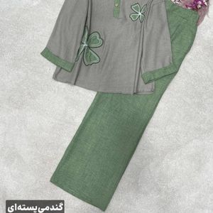قیمت شومیز شلوار زنانه دخترانه کنفی سبک راحت خنک