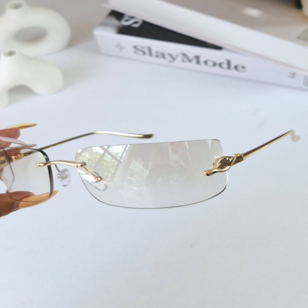 قیمت ارزان عینک آفتابی زنانه Uv400 طرح گریف برند کارتیر Carter بیس دار