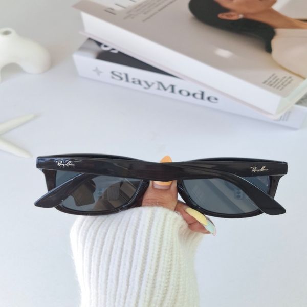 عینک آفتابی ریبن RayBan مردانه مدل ویفر شیشه سنگی ضد خش شفافیت بالا