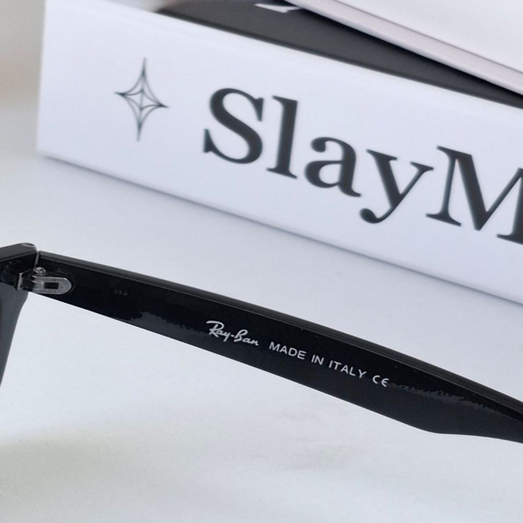 خرید آنلاین عینک آفتابی ریبن RayBan مردانه مدل ویفر شیشه سنگی ضد خش شفافیت بالا