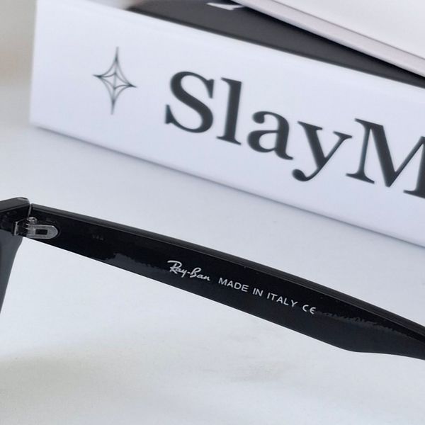عینک آفتابی ریبن RayBan مردانه مدل ویفر شیشه سنگی ضد خش شفافیت بالا