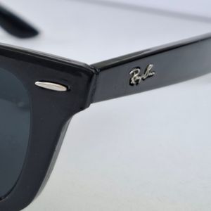 مشخصات عینک آفتابی ریبن RayBan مردانه مدل ویفر شیشه سنگی ضد خش شفافیت بالا