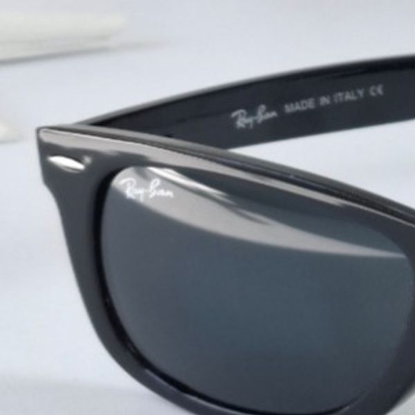 عینک آفتابی ریبن RayBan مردانه مدل ویفر شیشه سنگی ضد خش شفافیت بالا