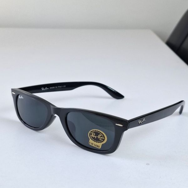عینک آفتابی ریبن RayBan مردانه مدل ویفر شیشه سنگی ضد خش شفافیت بالا