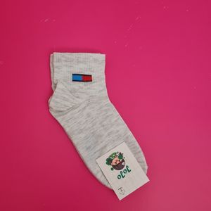 جوراب ساق کوتاه پسرانه نخی