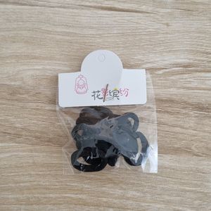 پک کش مو حوله ای ریز رنگ مشکی