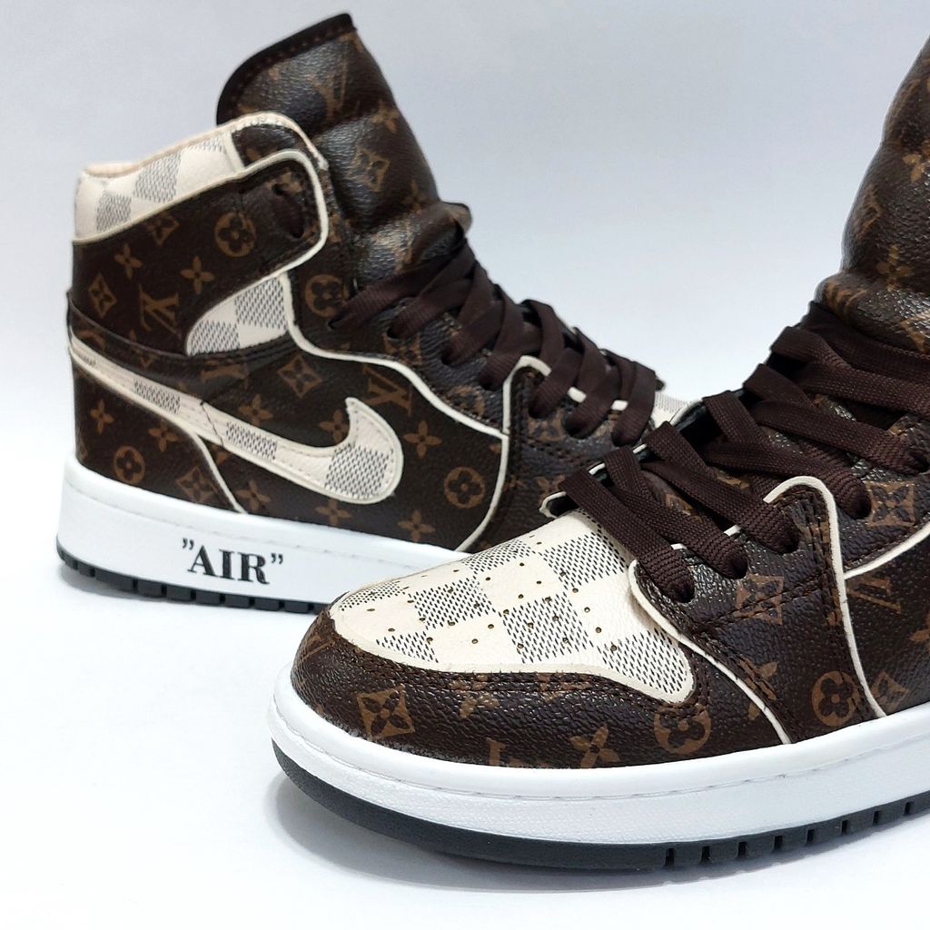 قیمت کتانی نایک جردن وان ساقدار طرح لوییز ویتون Nike Jordan LV