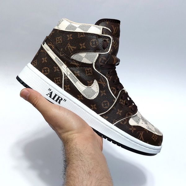 کتانی نایک جردن وان ساقدار طرح لوییز ویتون Nike Jordan LV