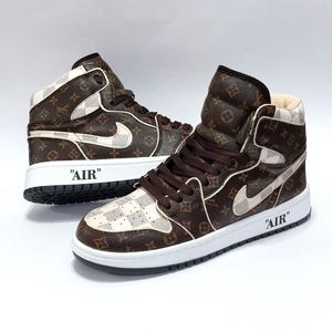 کتانی نایک جردن وان ساقدار طرح لوییز ویتون Nike Jordan LV