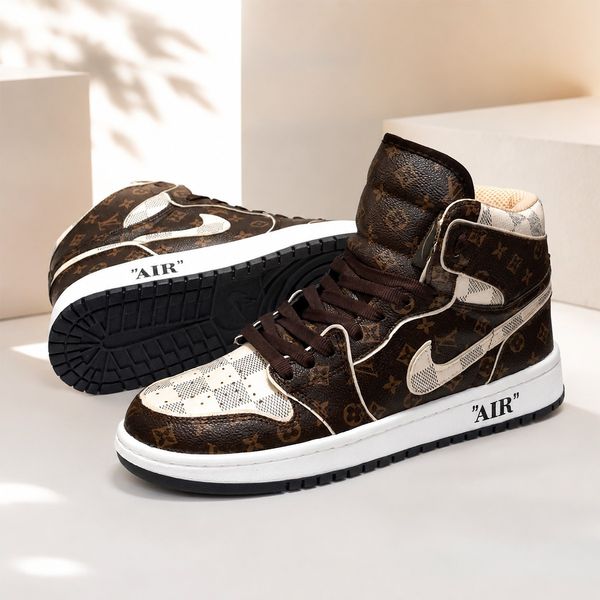 کتانی نایک جردن وان ساقدار طرح لوییز ویتون Nike Jordan LV