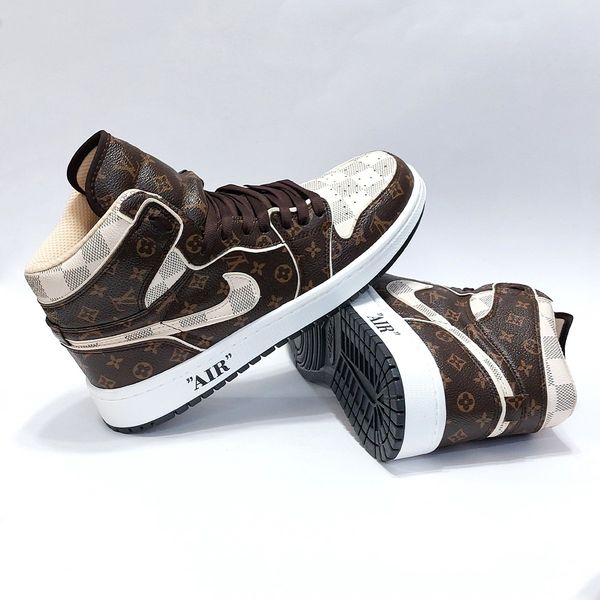کتانی نایک جردن وان ساقدار طرح لوییز ویتون Nike Jordan LV
