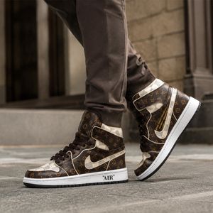 مشخصات کتانی نایک جردن وان ساقدار طرح لوییز ویتون Nike Jordan LV