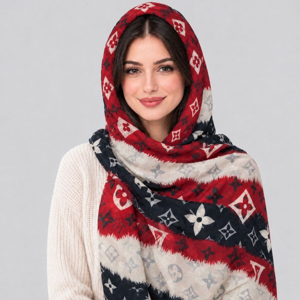 خرید اینترنتی شال زنانه نخی کد S5463