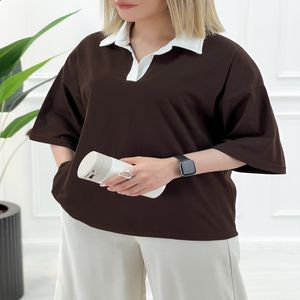 خرید اینترنتی قیمت تیشرت یقه دار دخترانه تمنا