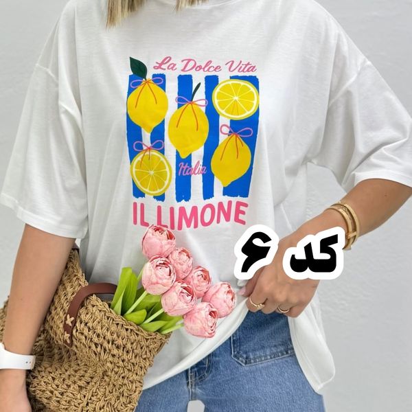 تیشرت دخترانه باکسی سامری