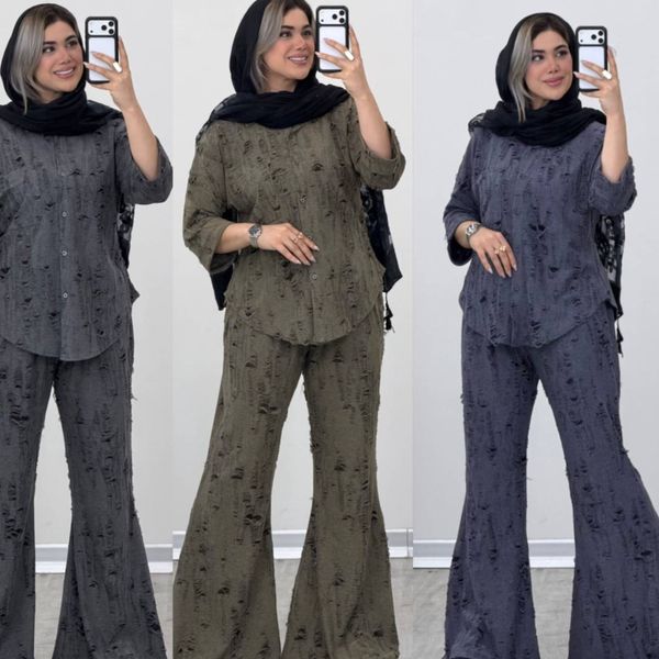 شومیز شلوار زاپدار