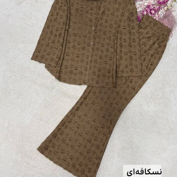 شومیز شلوار زاپدار