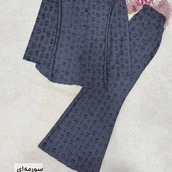 شومیز شلوار زاپدار